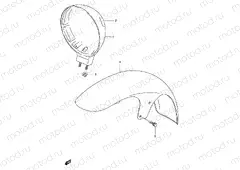 40 - HEADLAMP HOUSING