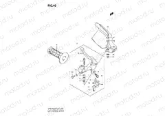 40 - LEFT HANDLE LEVER (MODEL K6/K7/K8/K9)