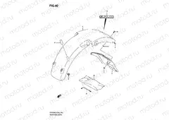 40 - REAR FENDER