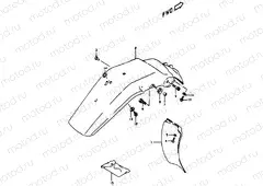 40 - REAR FENDER