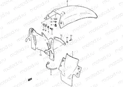 40 - REAR FENDER (MODEL E)