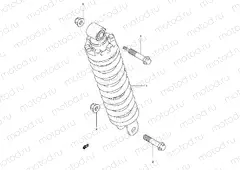 40 - REAR SHOCK ABSORBER