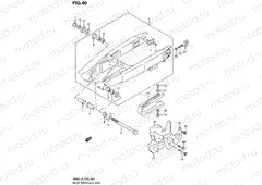 40 - REAR SWINGING ARM (RM85L4 P19)