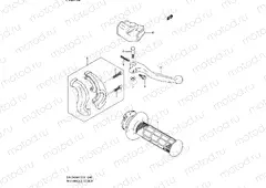 40 - RH HANDLE LEVER (WITH OUT E24)