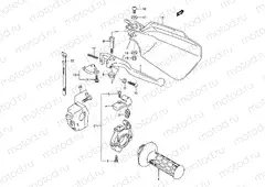 40 - RIGHT HANDLE SWITCH (MODEL L/M,MODEL N/P/R E24)