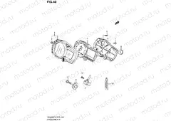 40 - SPEEDOMETER (GSX650FUL2 E21)