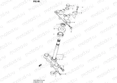40 - STEERING STEM (DR-Z125L3 E19)
