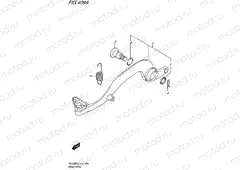 409A - BRAKE PEDAL