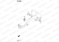 409A - BRAKE PEDAL