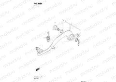 409A - BRAKE PEDAL