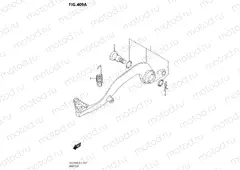 409A - BRAKE PEDAL