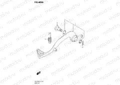 409A - BRAKE PEDAL