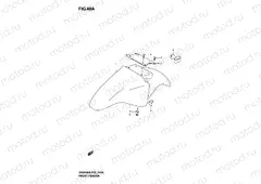 40A - FRONT FENDER (MODEL K4)