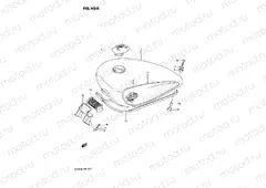 40A - FUEL TANK (MODEL L/M)