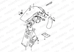 40A - REAR FENDER (E24)