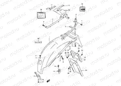 40A - REAR FENDER (MODEL Y)