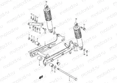 40A - REAR SWINGING ARM (MODEL T)