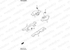 40AA - FOOTBOARD BRACKET