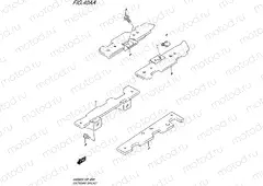40AA - FOOTBOARD BRACKET