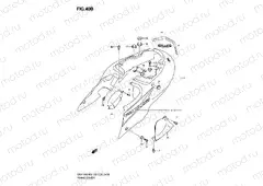 40B - FRAME COVER (GSX1300RK6)
