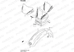 40B - FRONT FENDER (MODEL K7/K8)