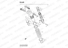 40B - REAR SHOCK ABSORBER (MODEL K7)