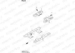 41 - FOOTBOARD BRACKET