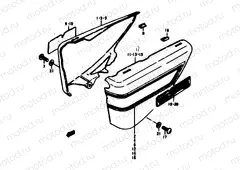 41 - FRAME COVER (GS400N,EN)
