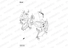 41 - FRAME COVER (MODEL K6)
