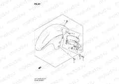 41 - FRONT FENDER