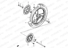 41 - FRONT WHEEL