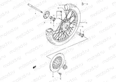 41 - FRONT WHEEL