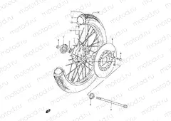 41 - FRONT WHEEL
