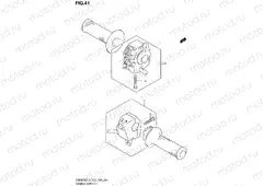 41 - HANDLE SWITCH (DR650SEL3 E03)