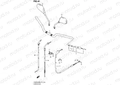 41 - HANDLEBAR (EN125-2A)