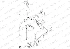 41 - HANDLEBAR (MODEL N/P/R)