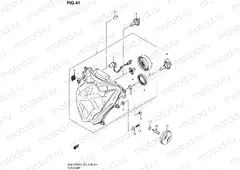 41 - HEADLAMP (GSX-R750L3 E03)