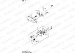 41 - REAR COMBINATION LAMP (GSX-R1000L3 E51)