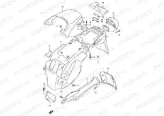 41 - REAR FENDER
