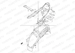 41 - REAR FENDER