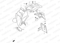 41 - REAR FENDER (MODEL K1/K2/K3)