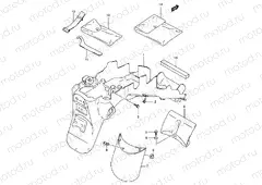41 - REAR FENDER (MODEL X/Y/K1)