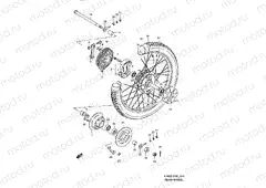 41 - REAR WHEEL