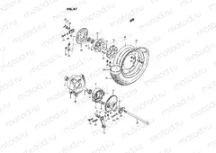 41 - REAR WHEEL