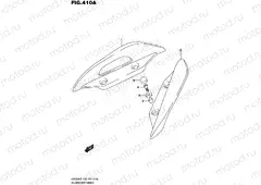 410A - PILLION RIDER HANDLE
