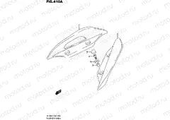 410A - PILLION RIDER HANDLE