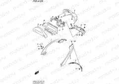 410A - PILLION RIDER HANDLE (AN650L5 E03)