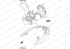 410B - PILLION RIDER HANDLE (AN400ZAL5 E99)