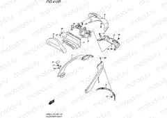 410B - PILLION RIDER HANDLE (AN650L5 E33)