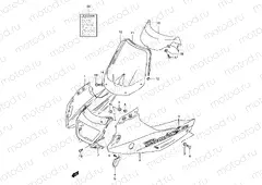 41A - COWLING BODY (GSF1200SW/SAW)
